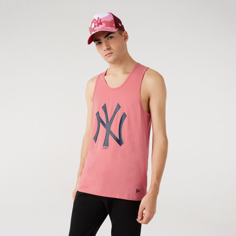 Ropa New Era Mlb Rosas - New York Yankees Colour Pack Tank Top 47590MQFJ